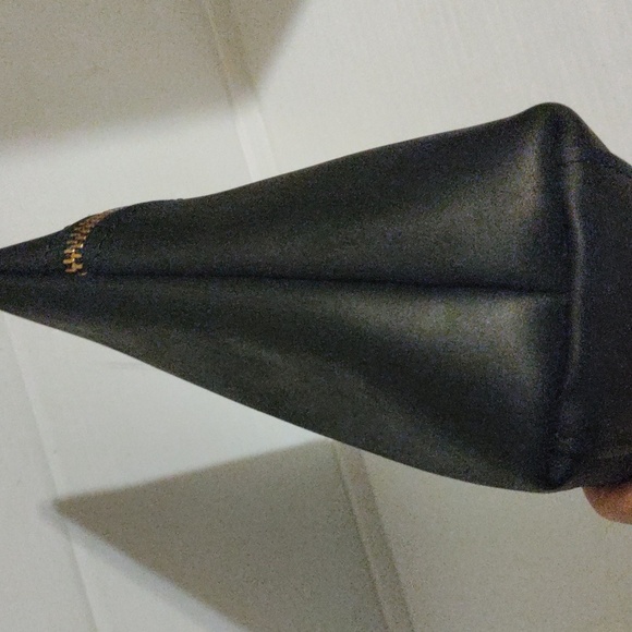 Black Portland Leather Goods Cosmetic Bag - Picture 6 of 9